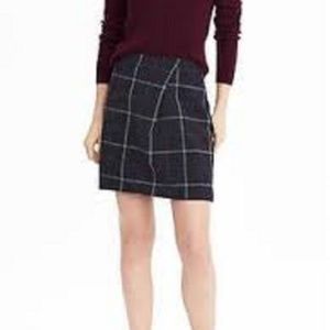 New Banana Republic Asymmetrical Flap Skirt Size10